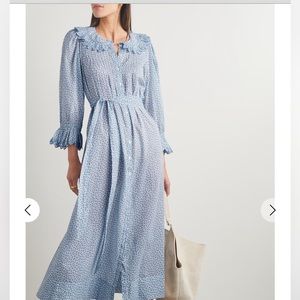 Doen Helena dress. Bluebell print. Size small.